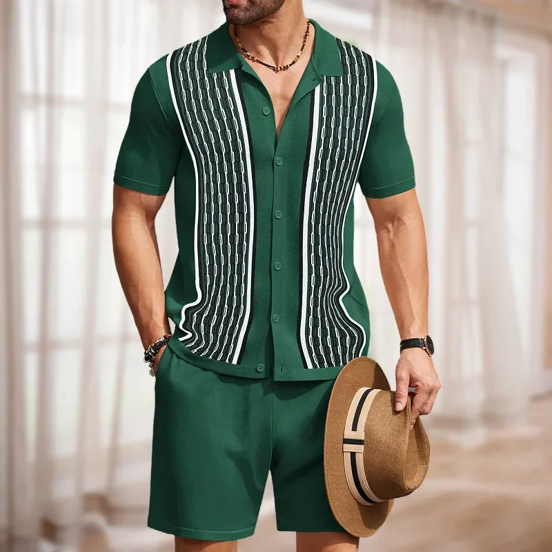 THE BENSON SHIRT & SHORTS SET