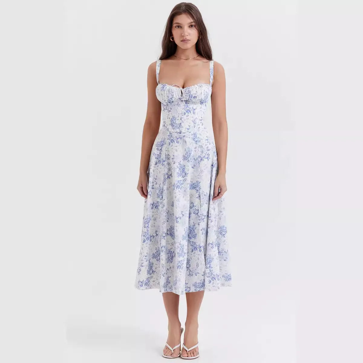 Lysandra - Elegant Floral Dress