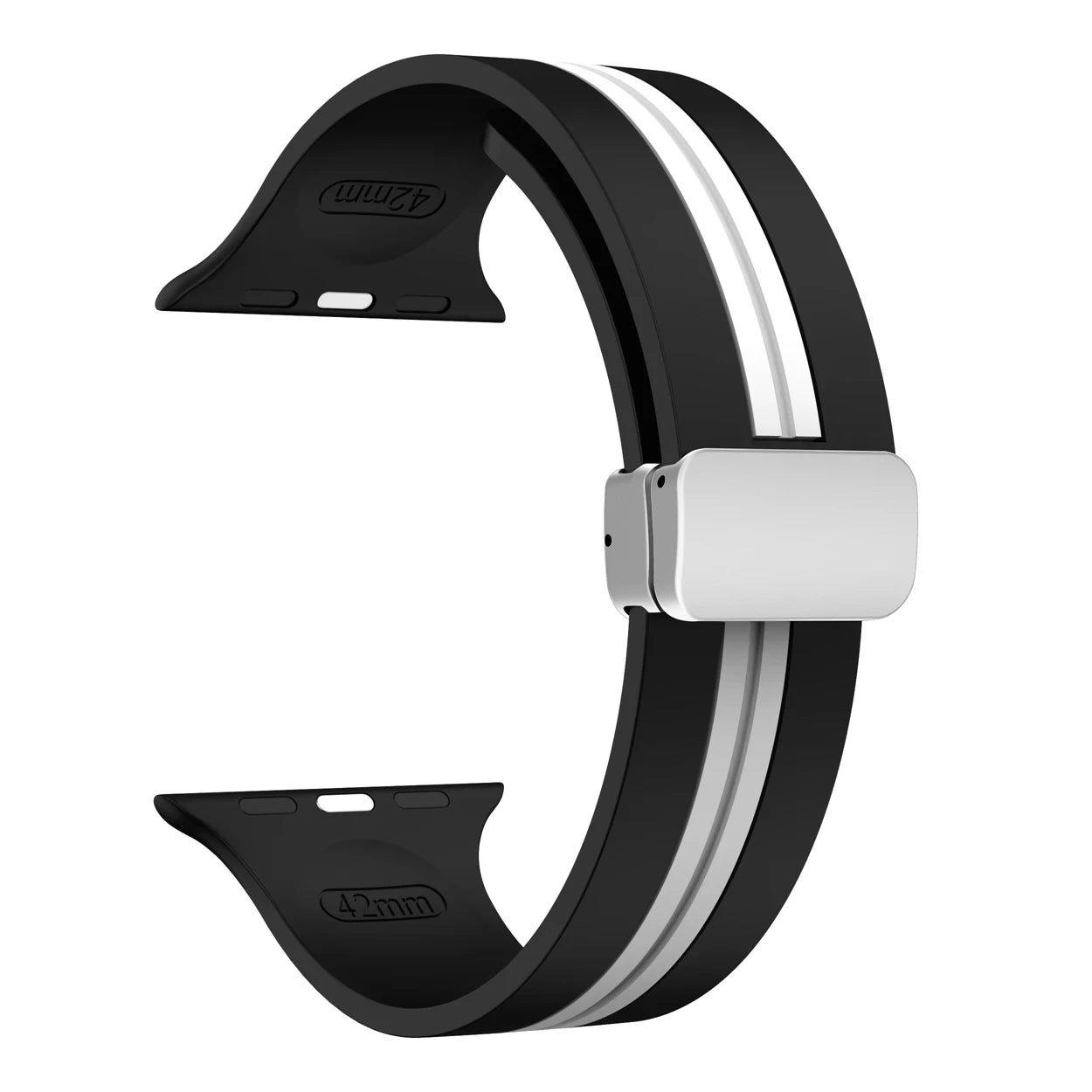 Silicone Strap For Apple Watch band 46mm 44mm 45mm 49mm 41mm 42mm 38 40mm Bracelet iWatch correa series 10 9 8 7 6 5 Ultra SE 2