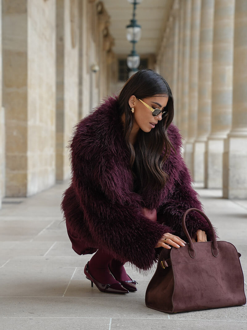 SEREN ELEGANT SUEDE HANDBAG