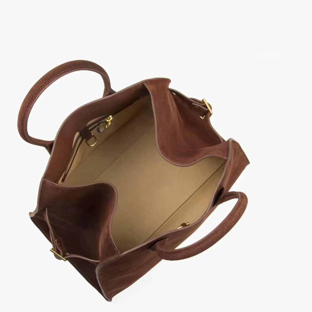 SEREN ELEGANT SUEDE HANDBAG
