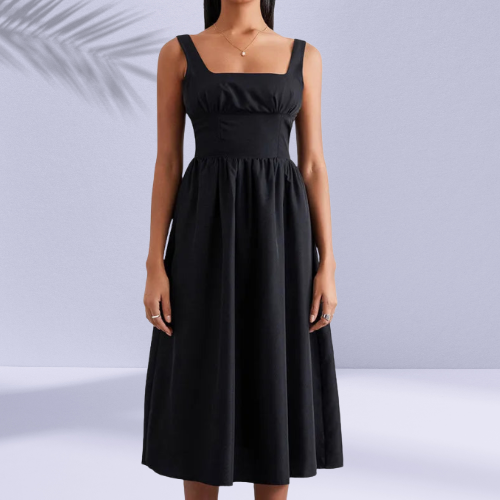 Seraphina - Elegant Midi Dress