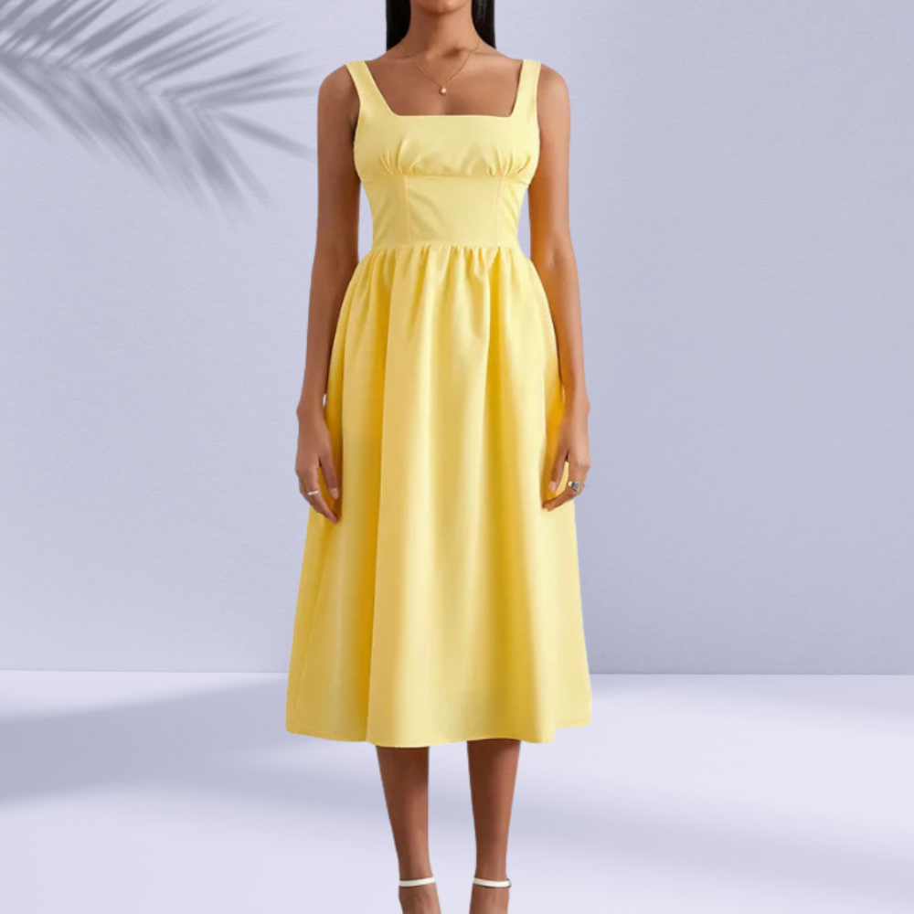 Seraphina - Elegant Midi Dress