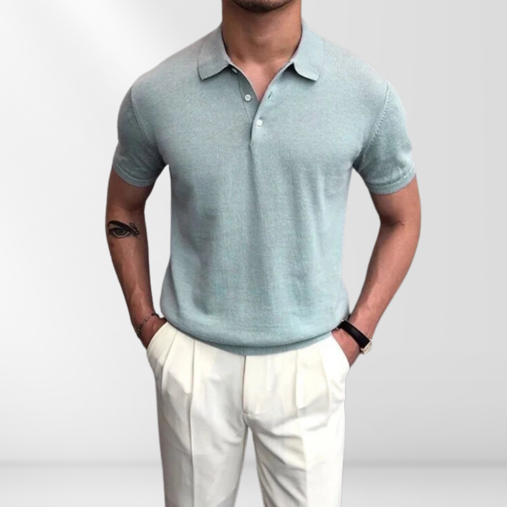 THE HENRY KNITTED POLO
