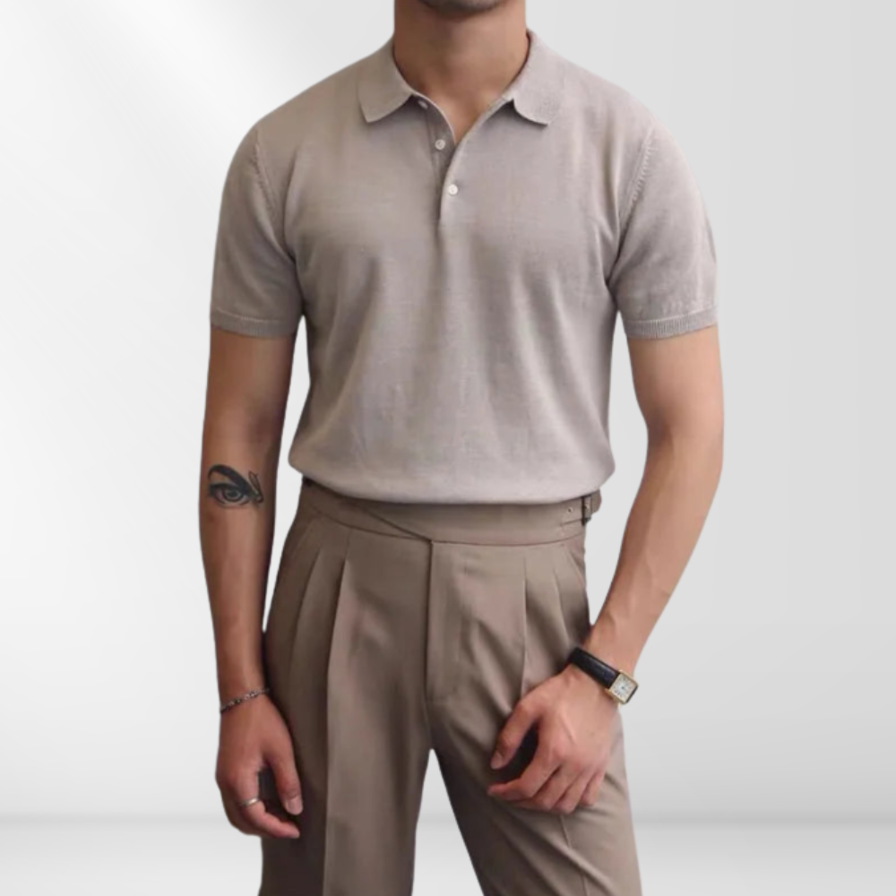 THE HENRY KNITTED POLO