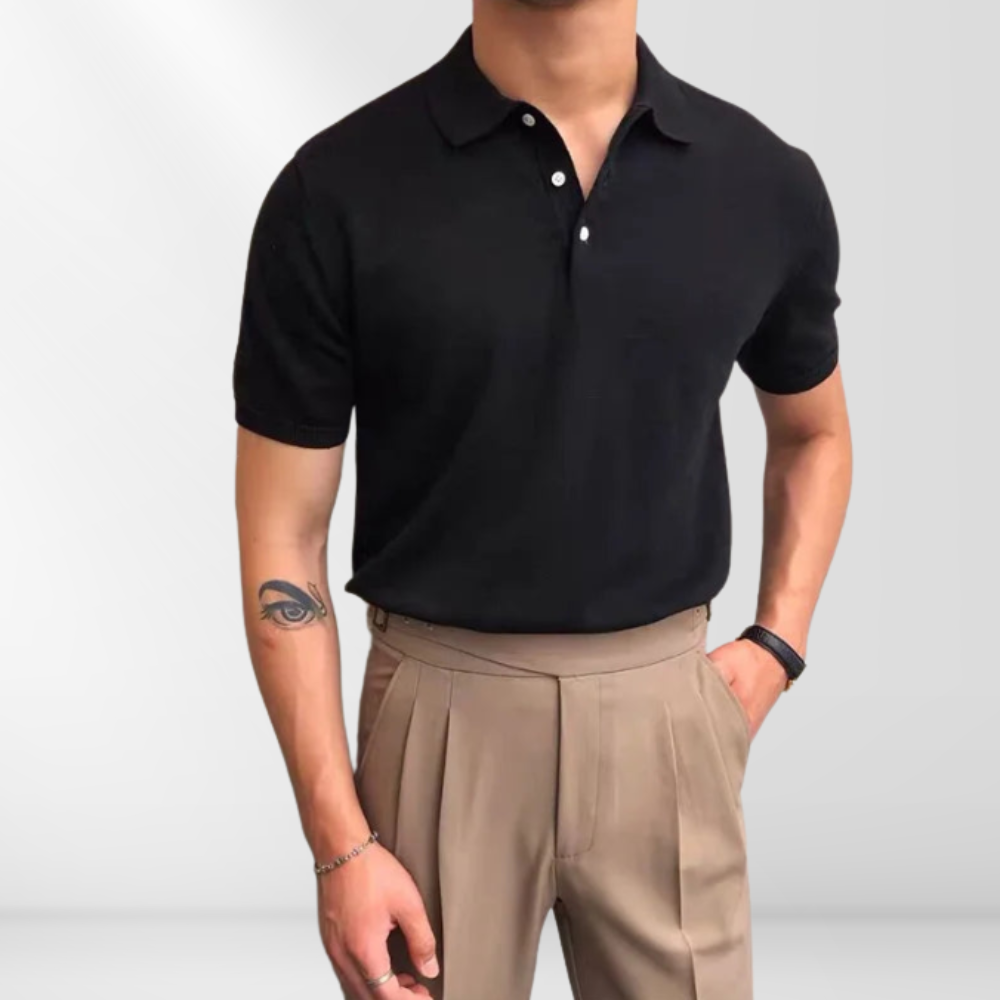 THE HENRY KNITTED POLO