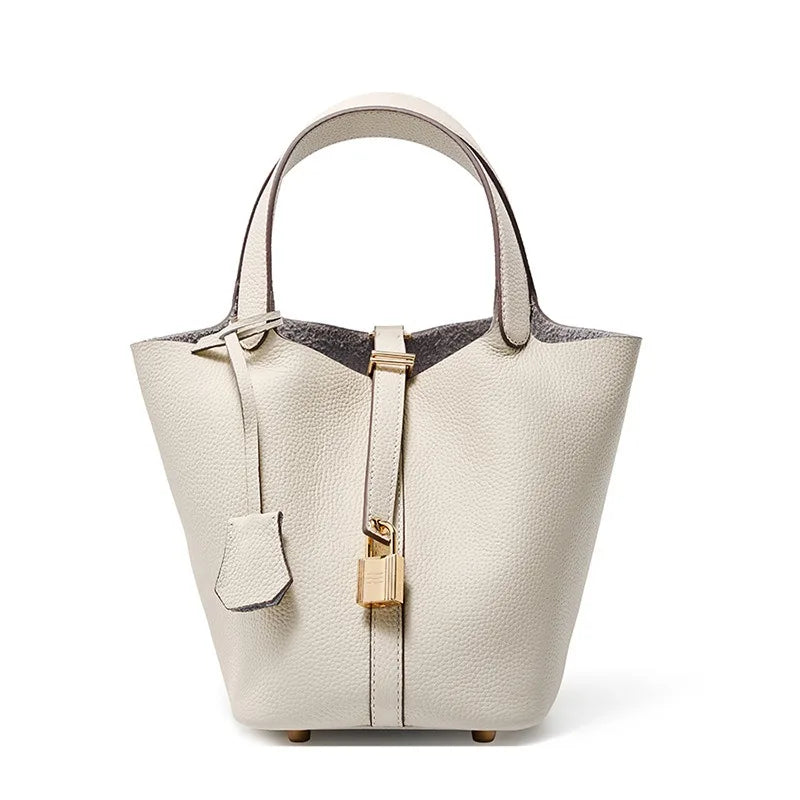 ISLA PURE LEATHER HANDBAG