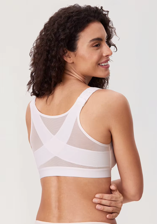 X-Posture Bra – Plunge Back & Front Closure