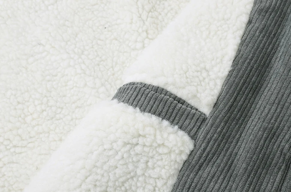 Victor | Sherpa Corduroy Fleece Parka