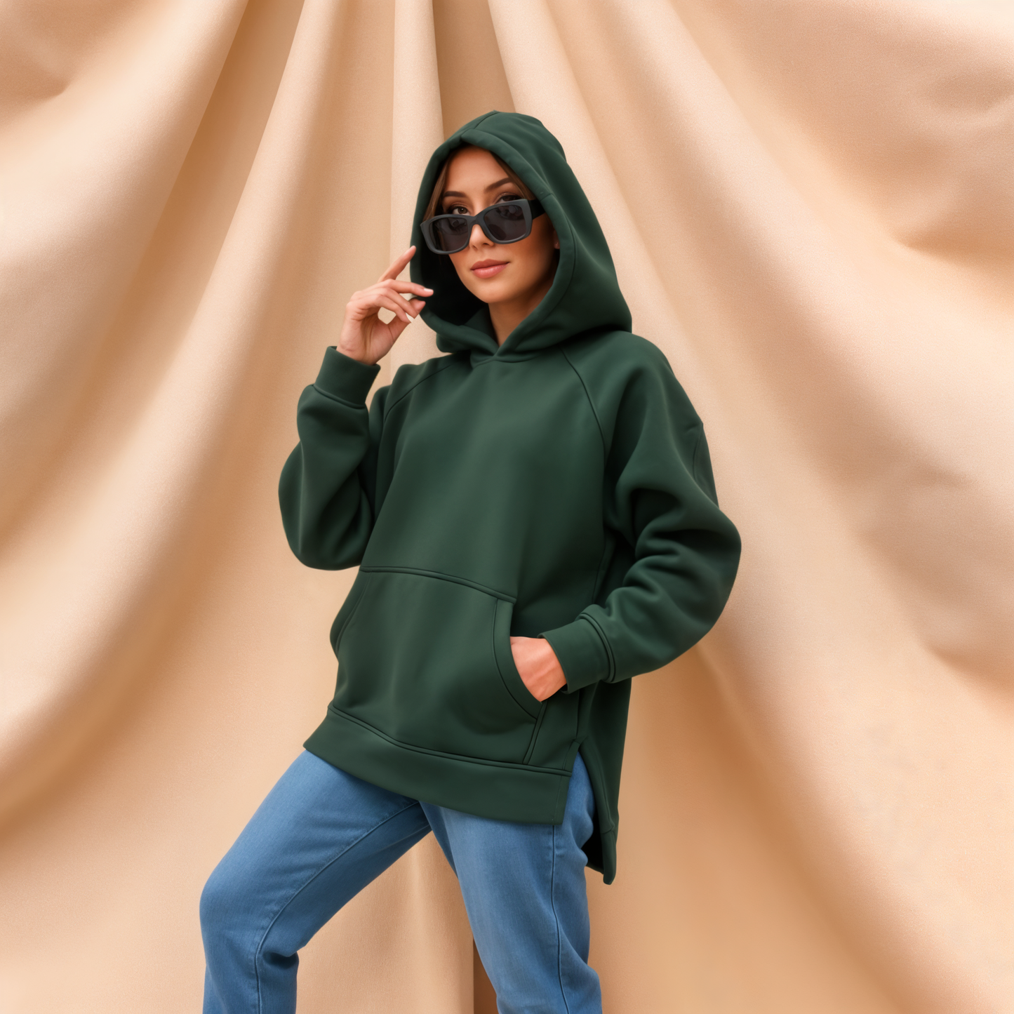 Chic Oversized Hoodie