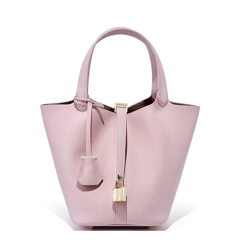 ISLA PURE LEATHER HANDBAG