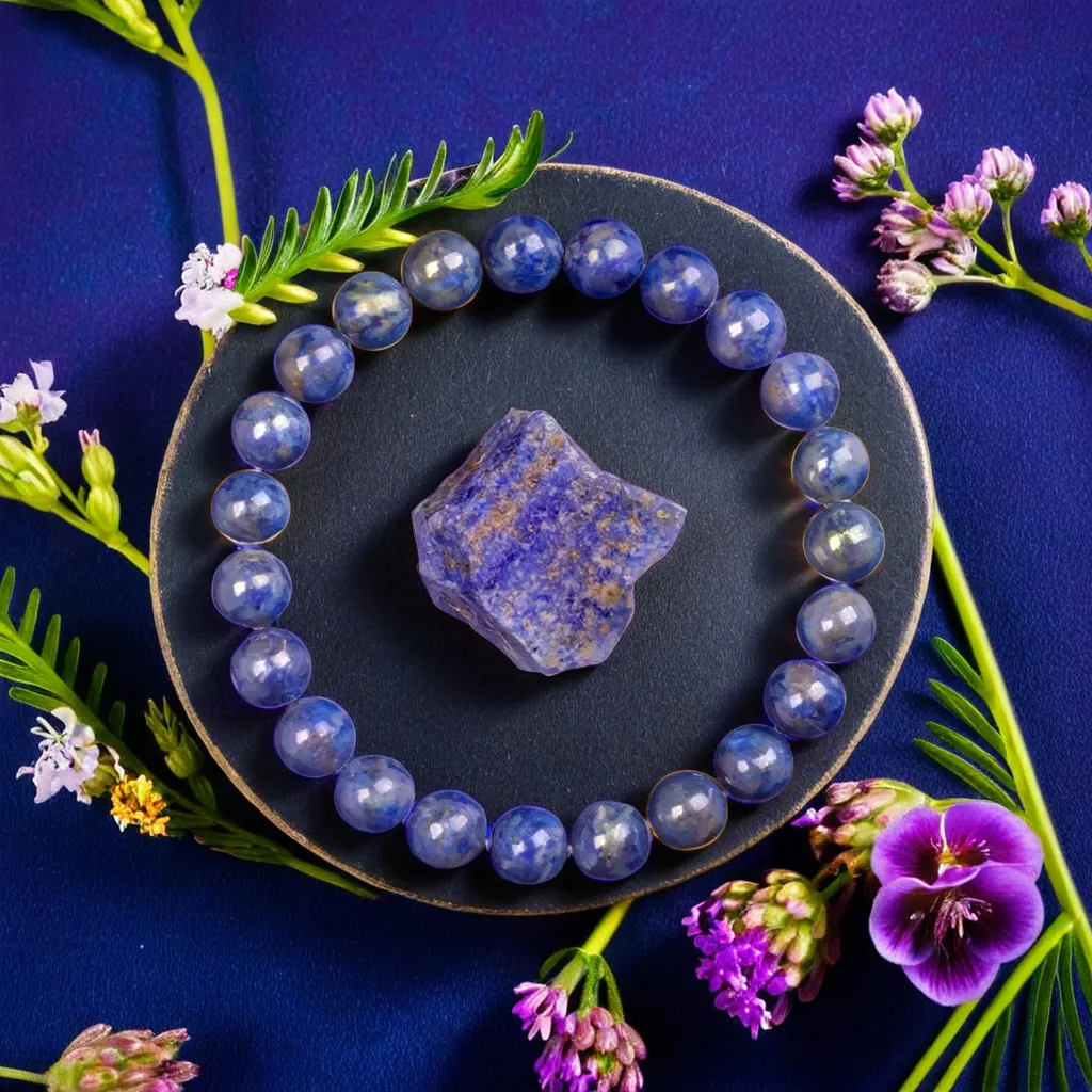 Intuitive Connection Lapis Lazuli Bracelet