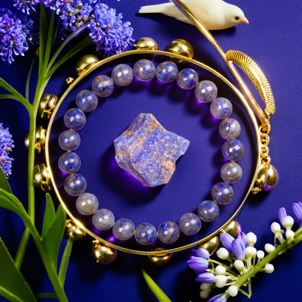 Intuitive Connection Lapis Lazuli Bracelet