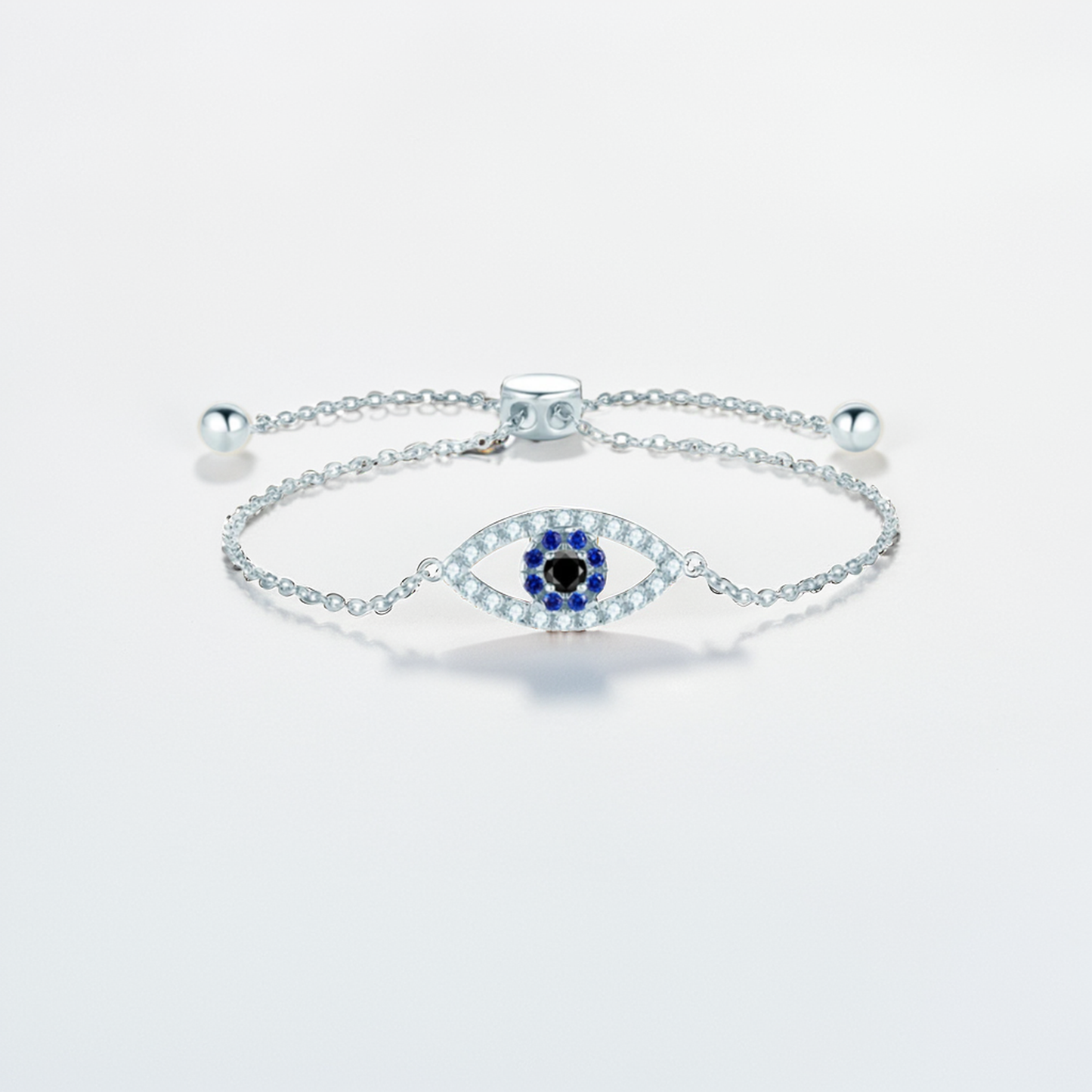Elegant Eye Moissanite Bracelet