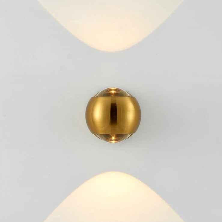 Jorid - Modern Brass LED Wall Lamp Foyer BO-HA Gold