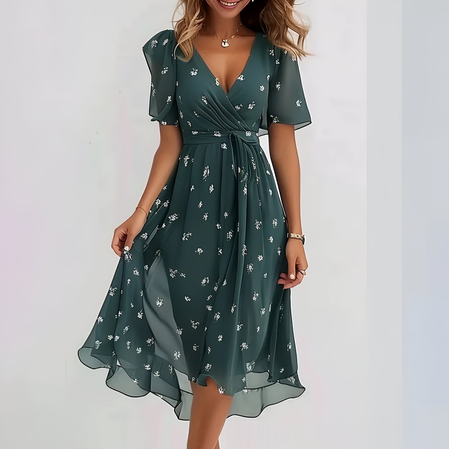 Serena™ | Ava Short Sleeve Dress