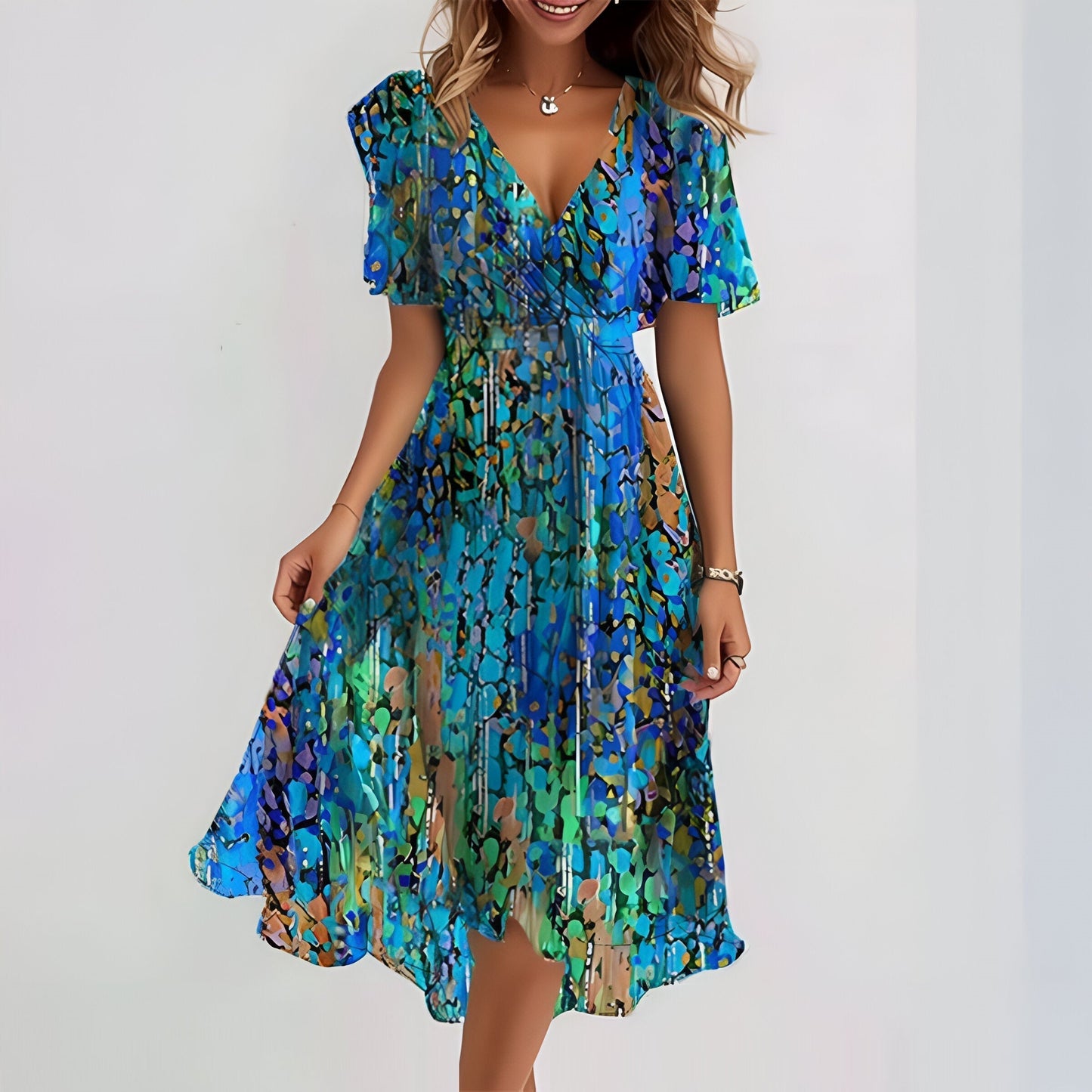 Serena™ | Ava Short Sleeve Dress