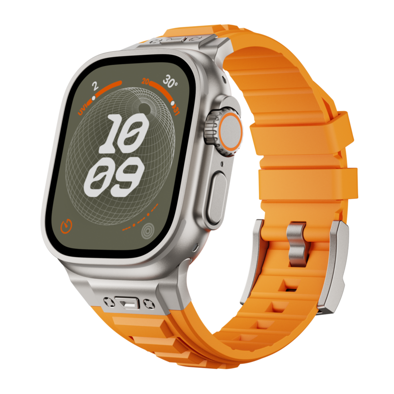 Tactical High Elastic Silicone Band for Apple Watch