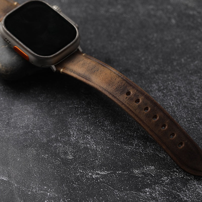 Classic Dark Brown Watch Band