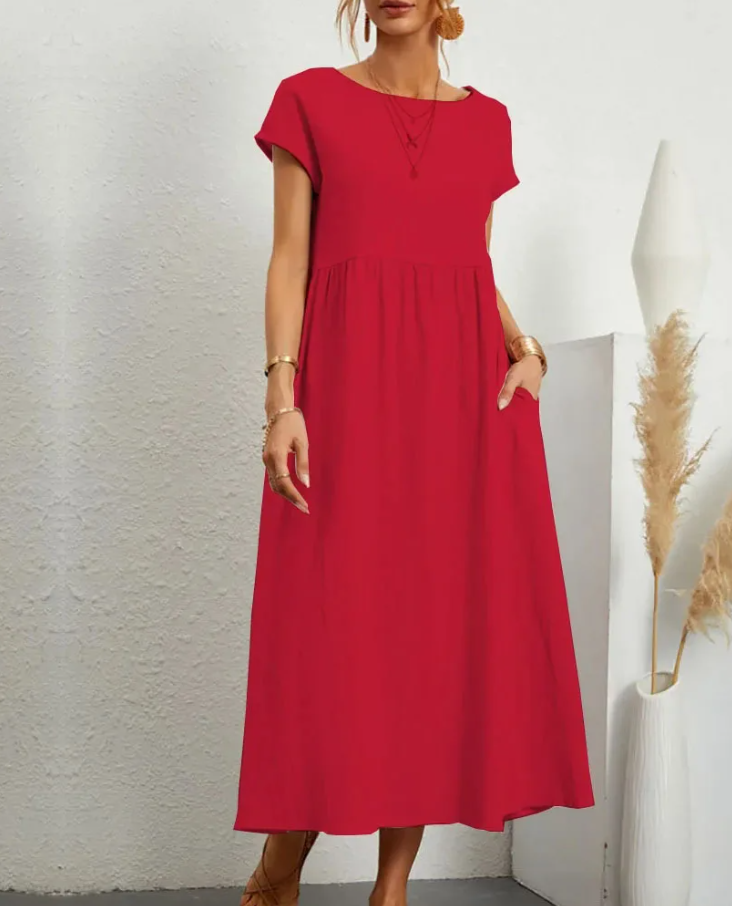 Mara - Women's Linen Dress