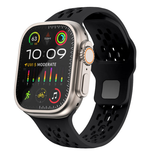 FKM Rubber Breathable Band For Apple Watch