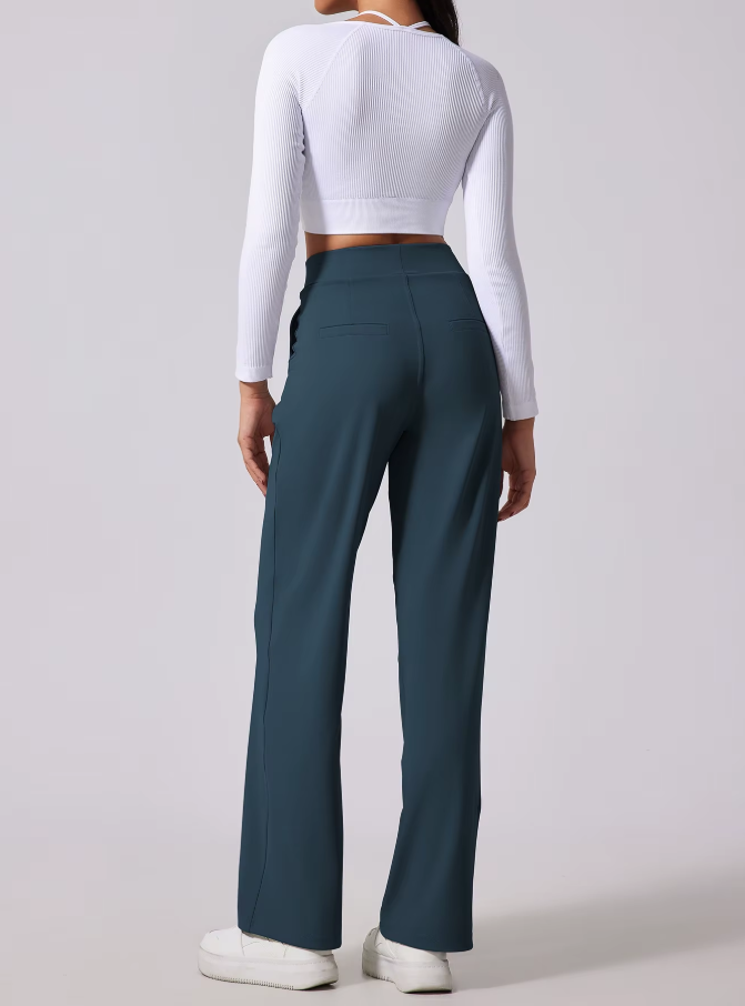 Sophia – High-Waist Stretch Casual-Work Pants