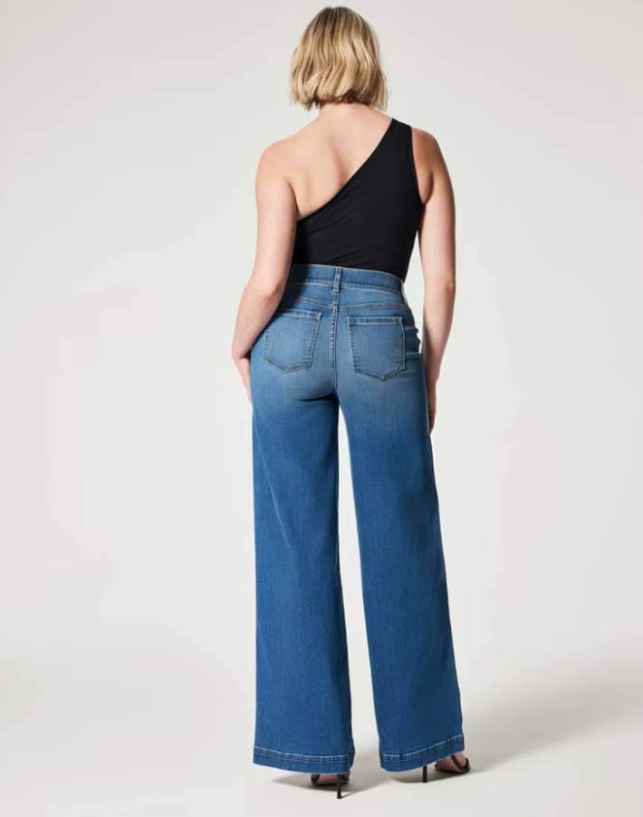 Chic Flex™ High Waist Wide Leg Stretch Jeans