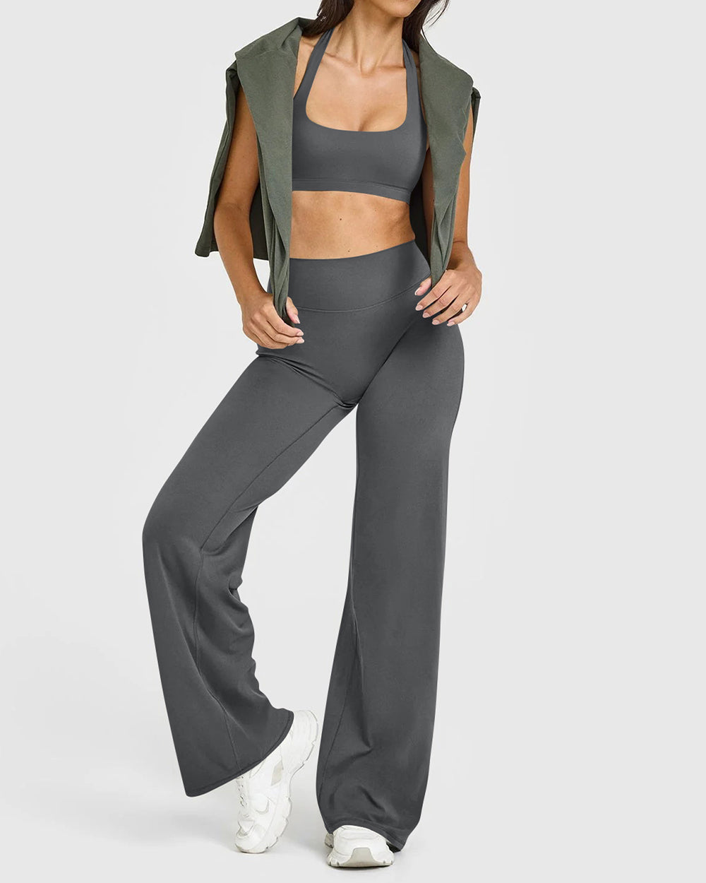 Soft Stretch High-Waist Pants