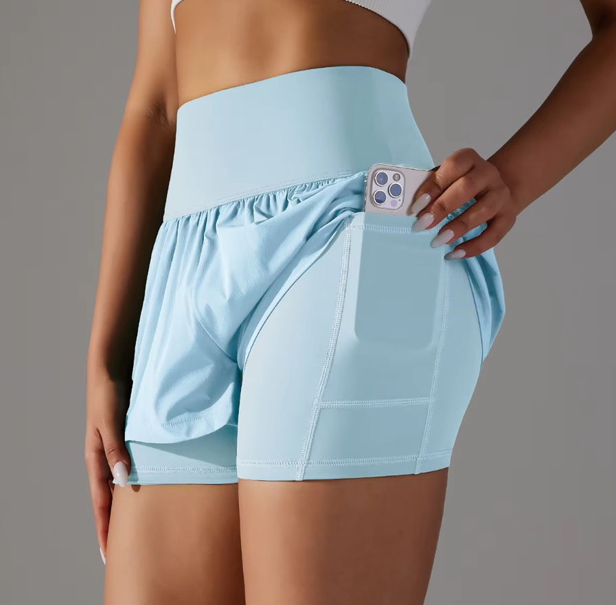 Athleta™ High-Waisted 2-in-1 Active Shorts with Pockets