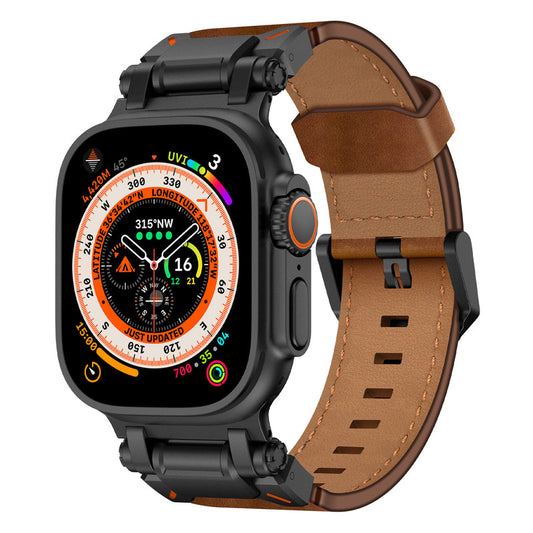 Explorer Crazy Horse Leather Band For Apple Watch