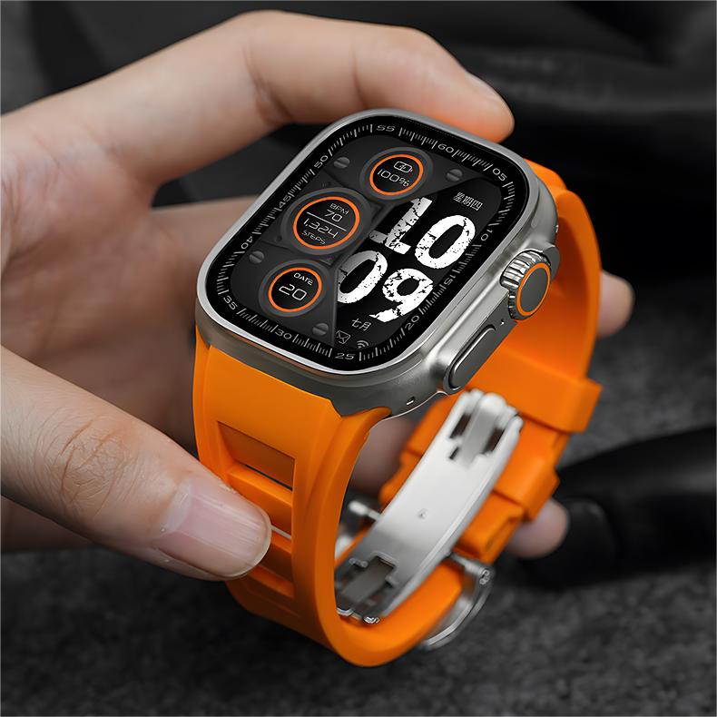 RM Sport FKM Rubber Band For Apple Watch