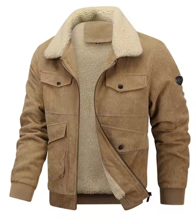 Victor | Sherpa Corduroy Fleece Parka