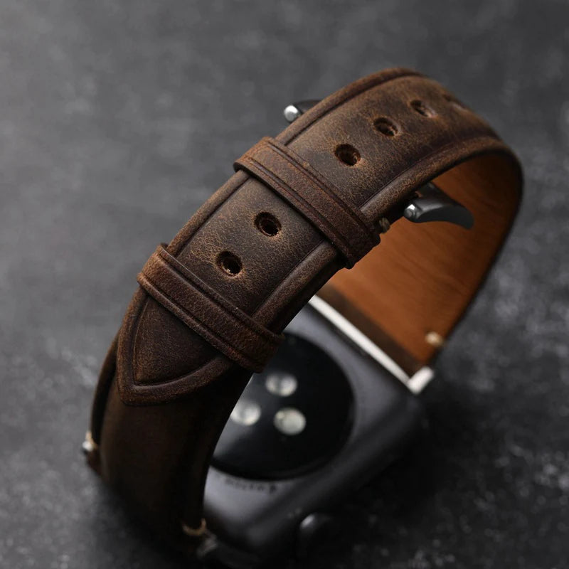 Classic Dark Brown Watch Band