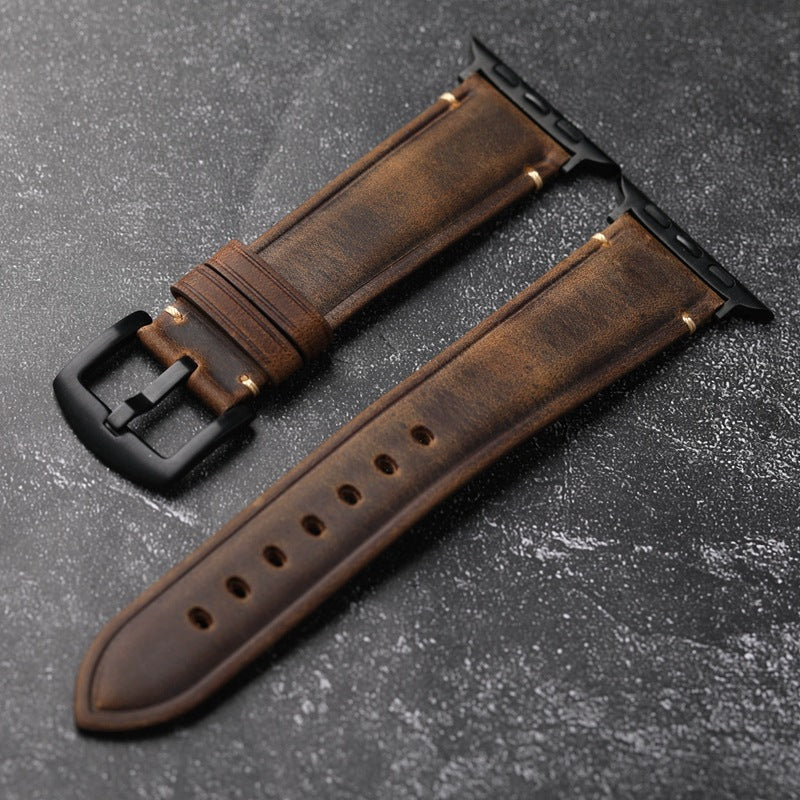 Classic Dark Brown Watch Band