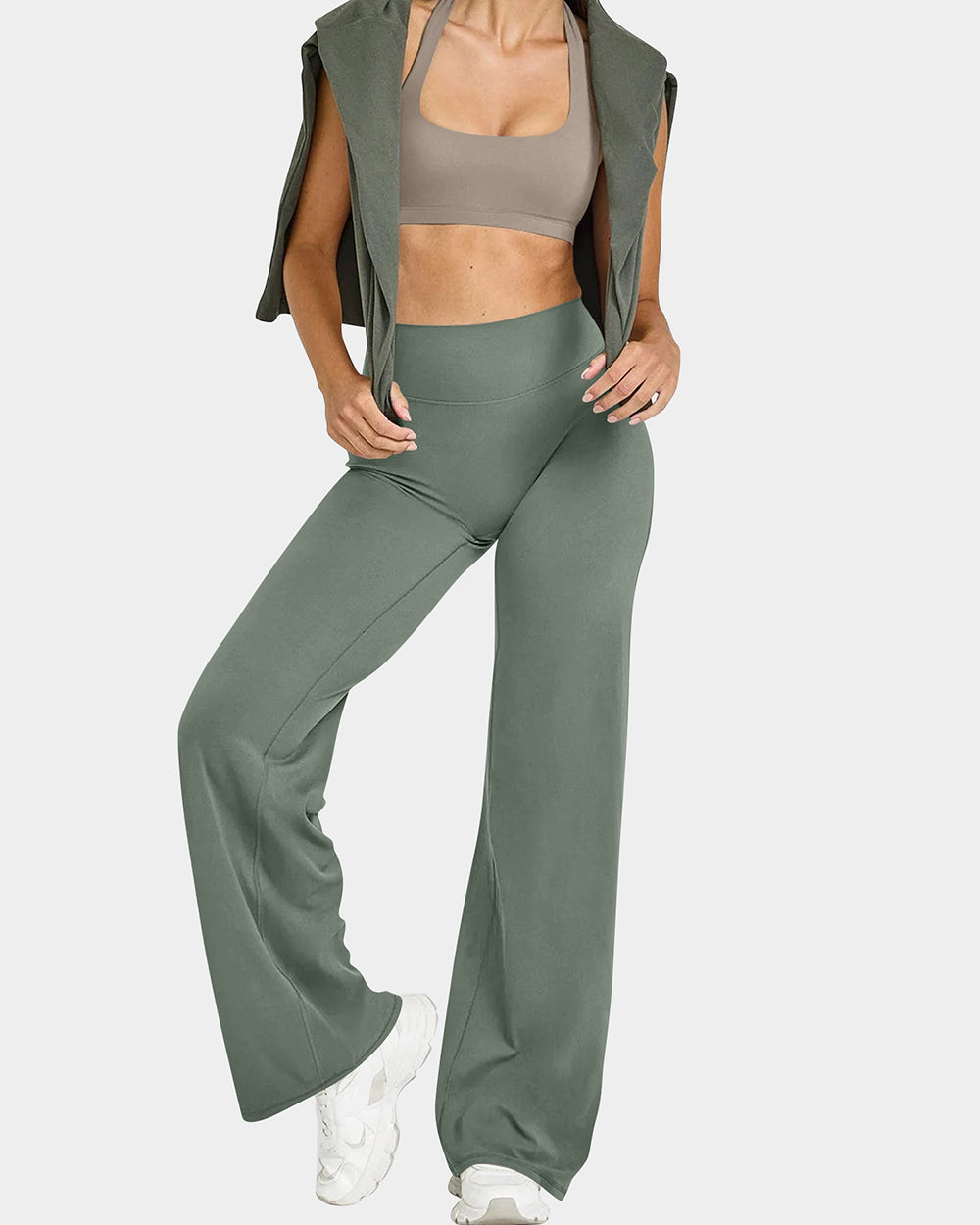 Soft Stretch High-Waist Pants
