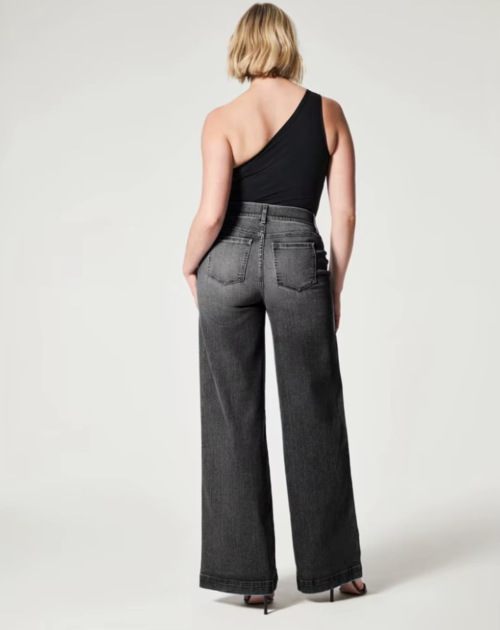 Chic Flex™ High Waist Wide Leg Stretch Jeans