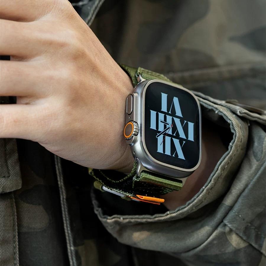 Designer Nylon Woven Band For Apple Watch