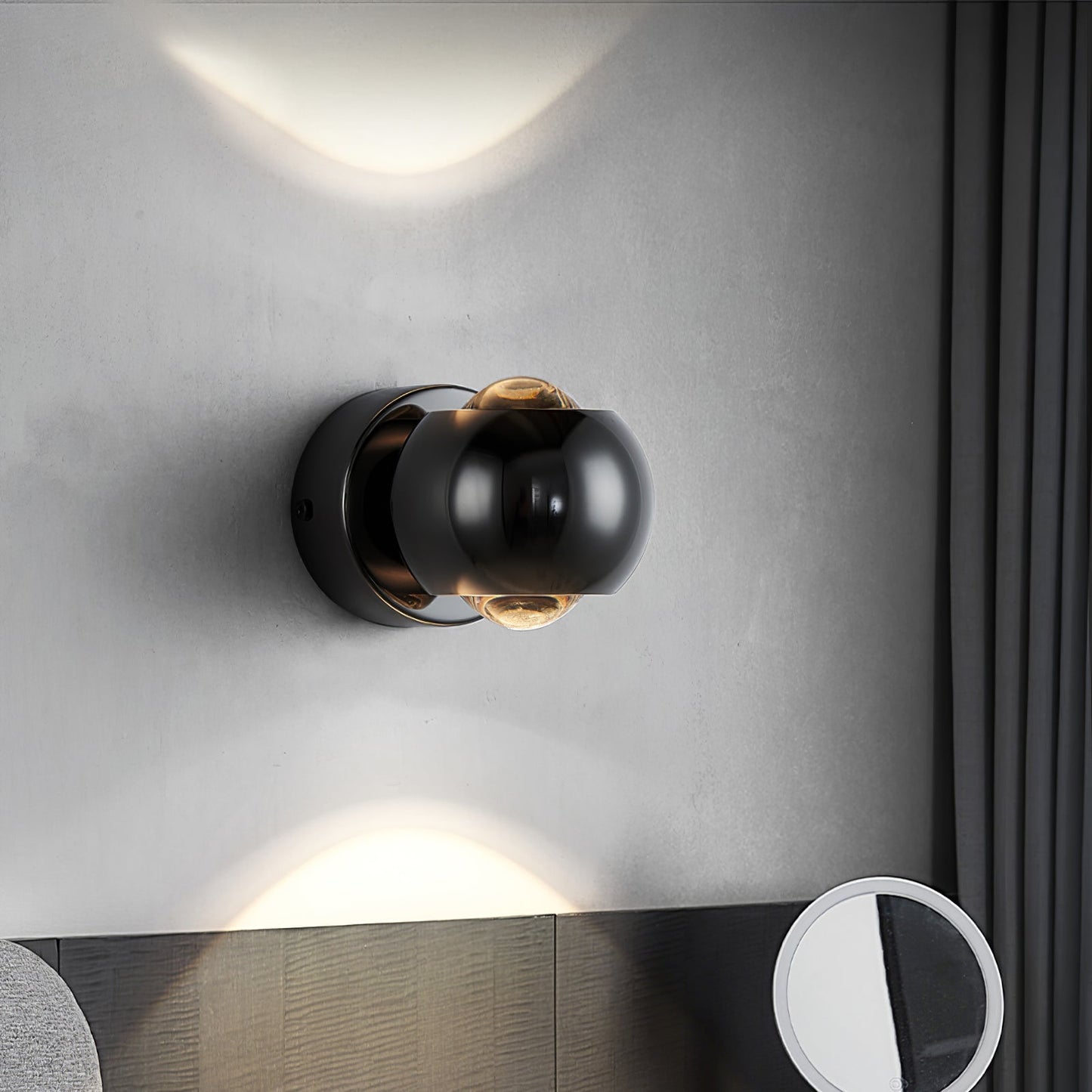 Jorid - Modern Brass LED Wall Lamp Foyer  BO-HA   