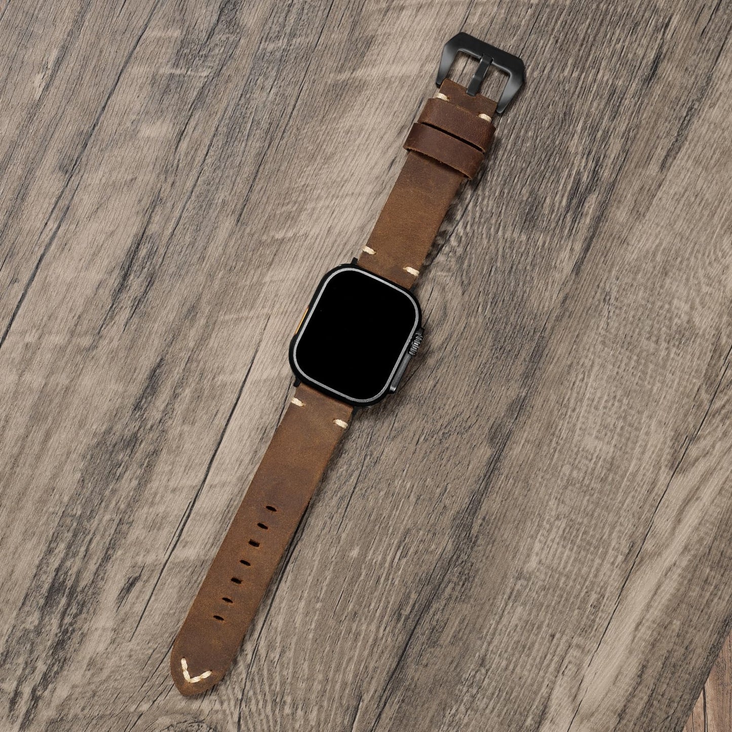 Vintage Leather Band For Apple Watch