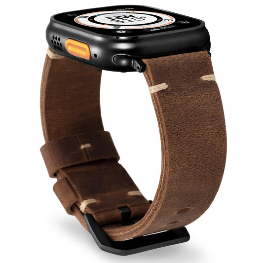 Vintage Leather Band For Apple Watch