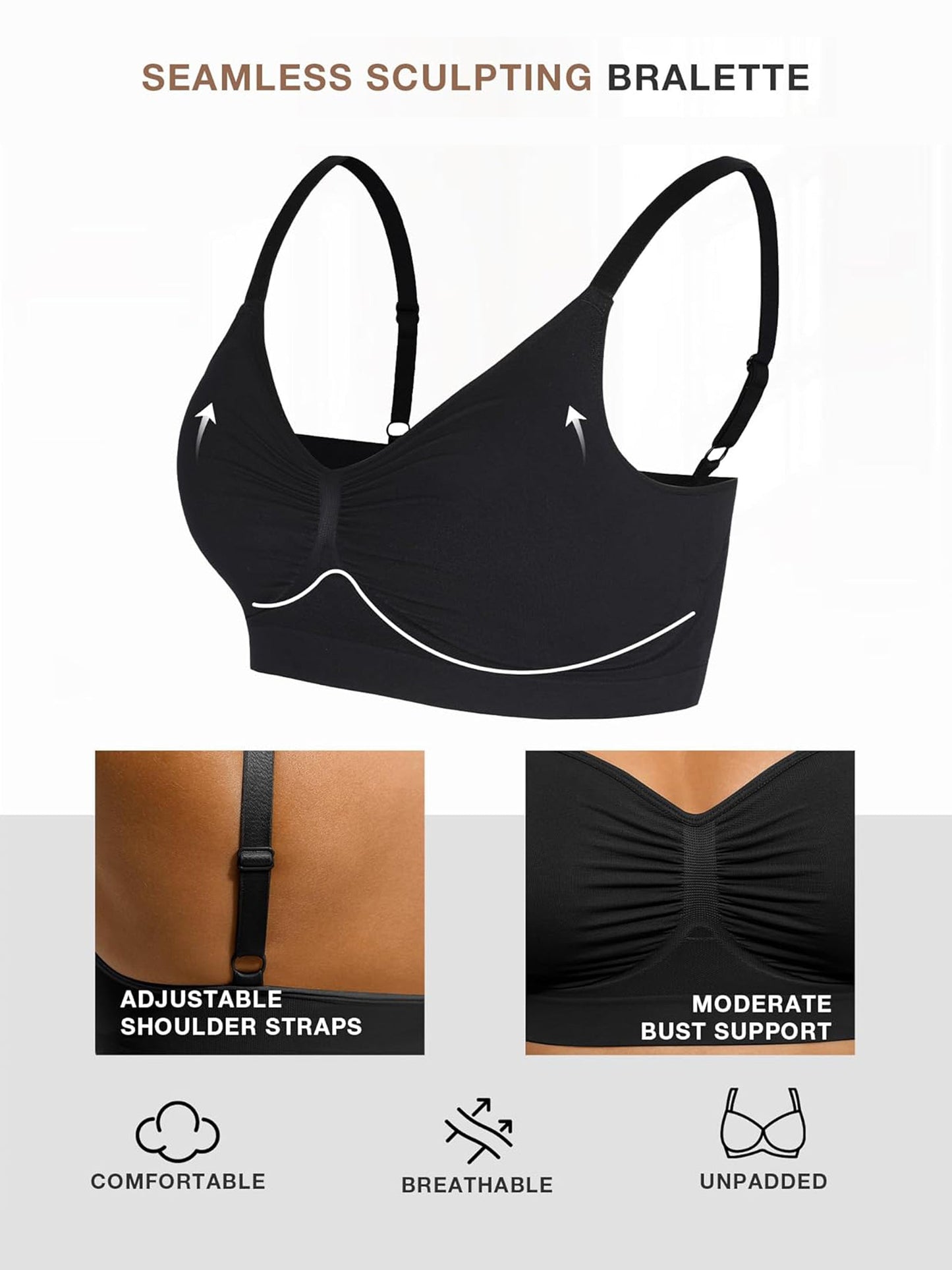 Serena Seamless Wireless Bra Bundle