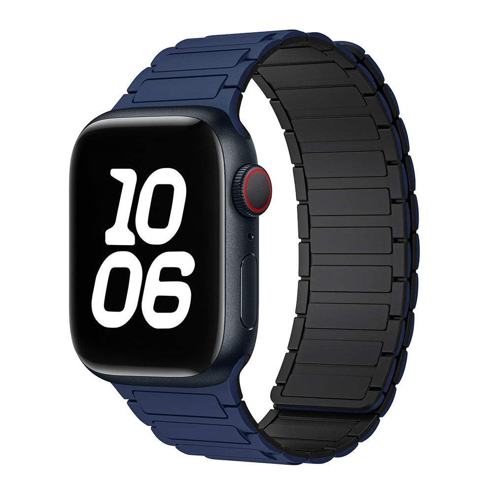 Silicone Magnetic Loop Band For Apple Watch