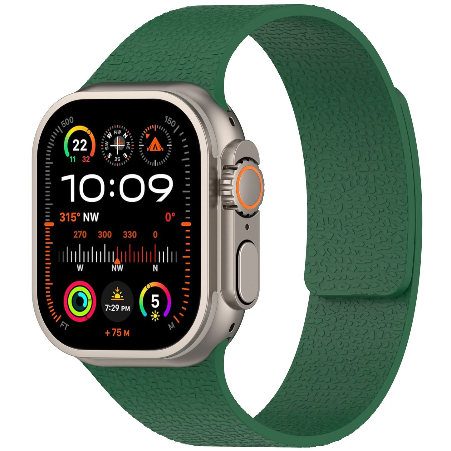 Lychee Magnetic Silicone Band For Apple Watch