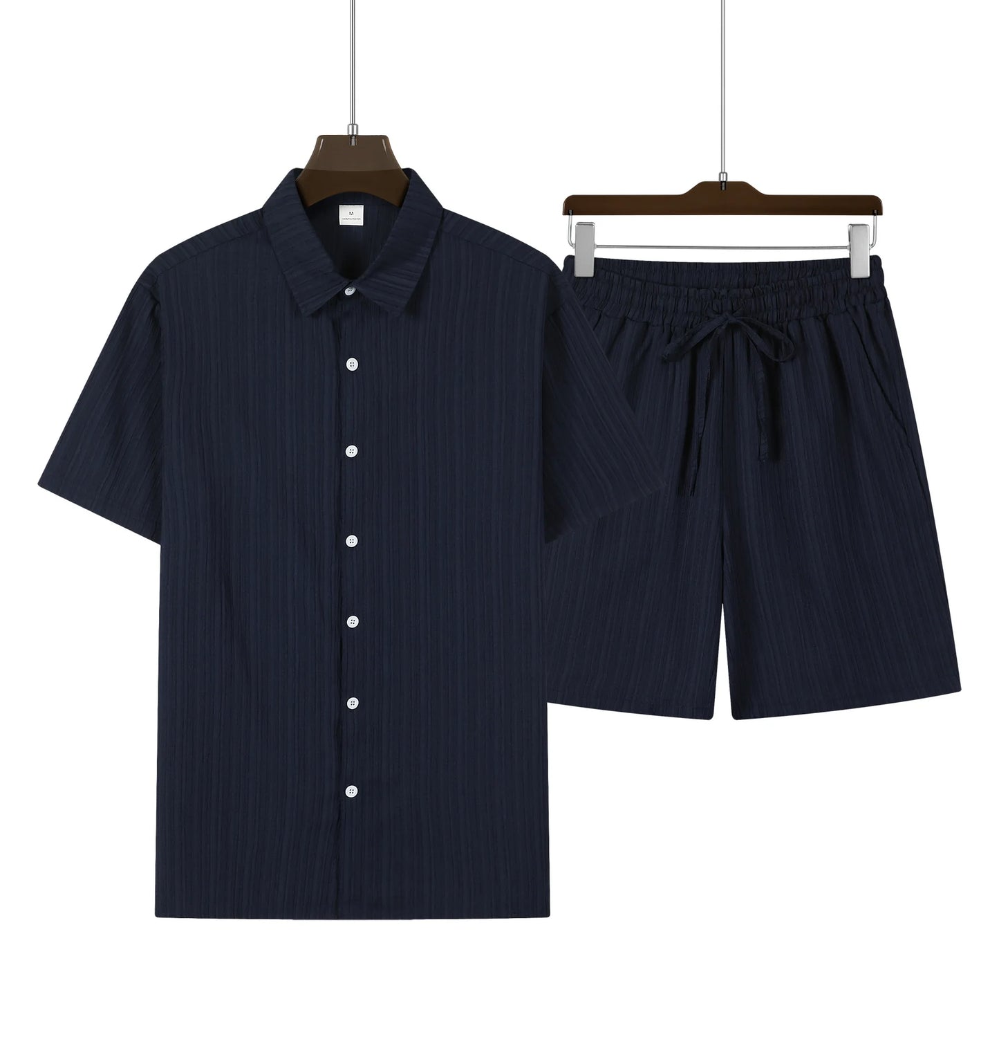 THE COASTAL SHIRT & SHORT SET