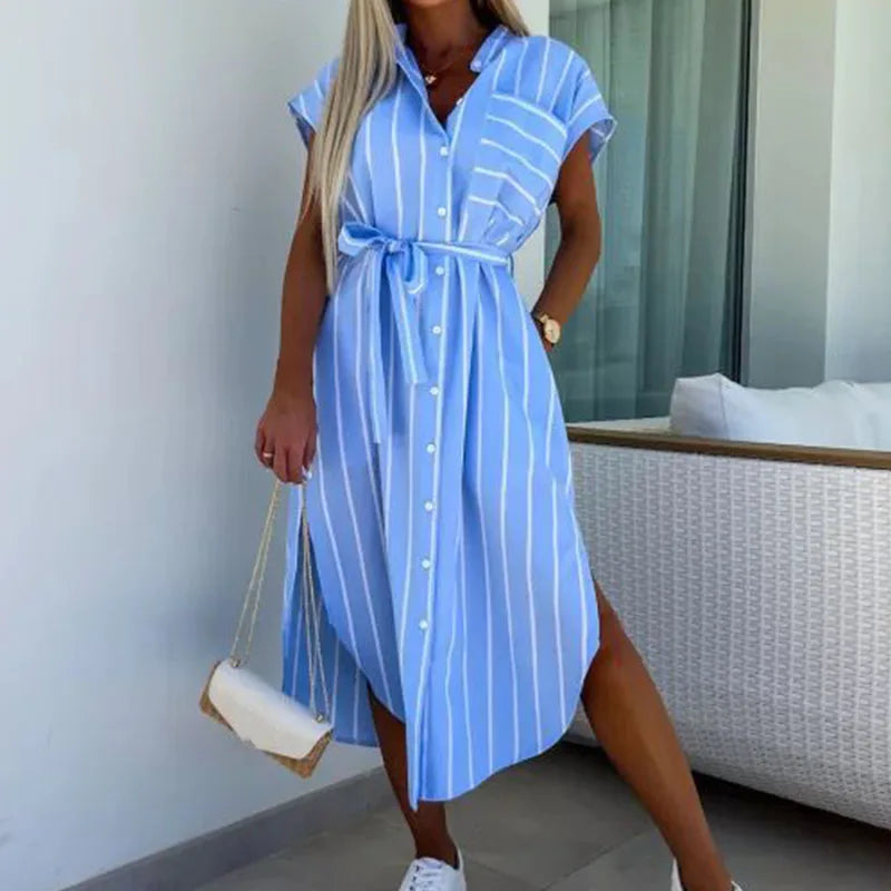 Sophia – Striped Summer Dress