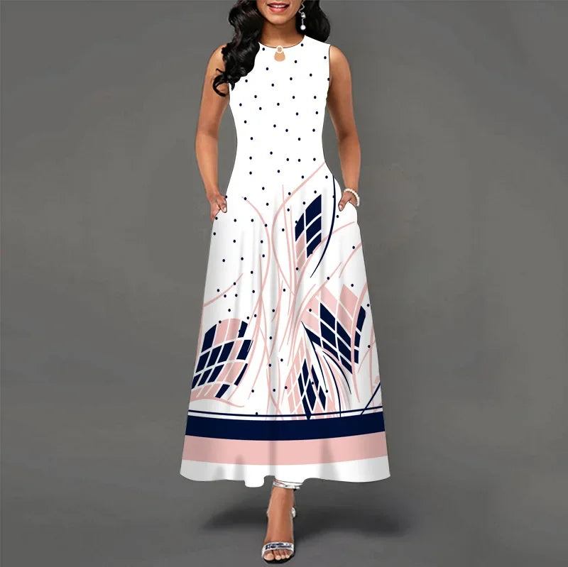 Ariella - Boho Bloom Maxi Dress