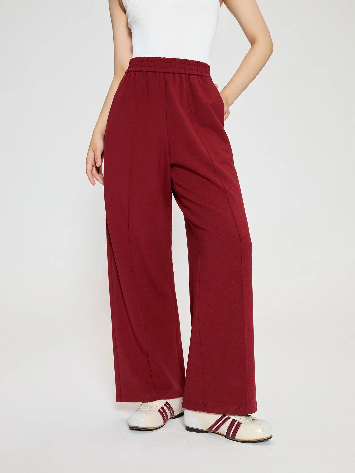 Comfy Ease™ High-Waist Elastic Casual Pants