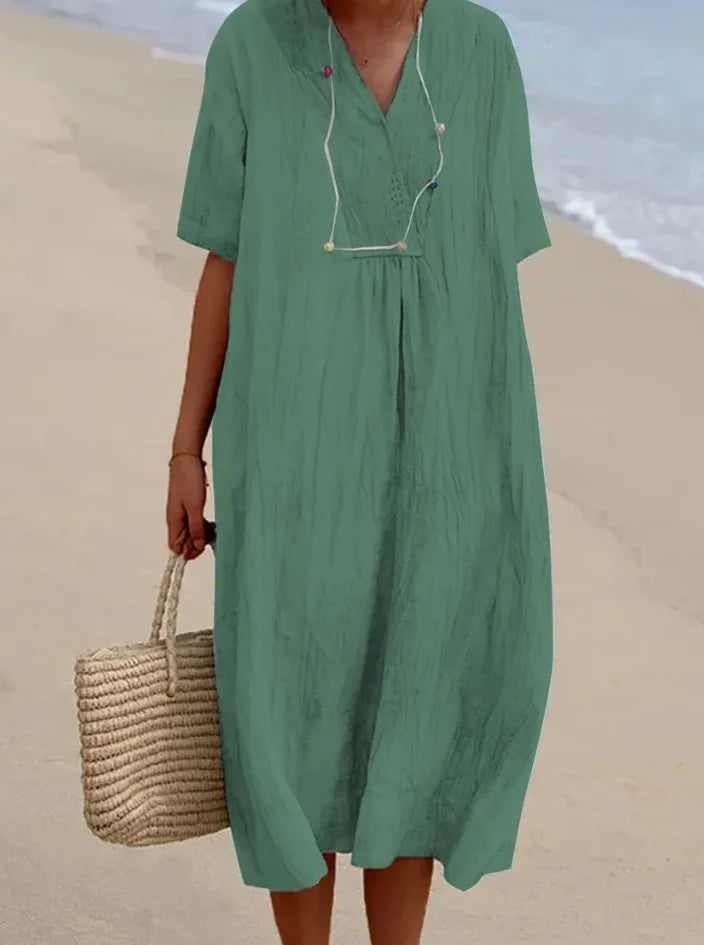 Amara - Linen Dress