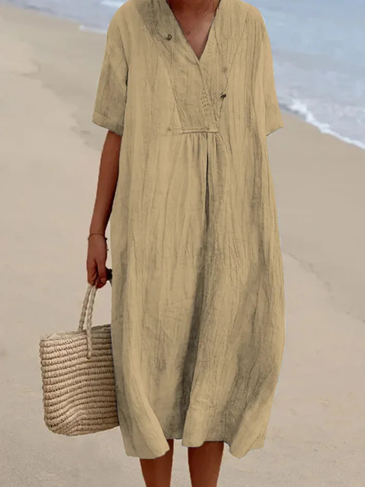 Amara - Linen Dress