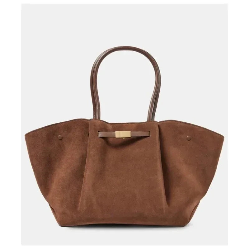 CLAUDIA SUEDE TOTE BAG